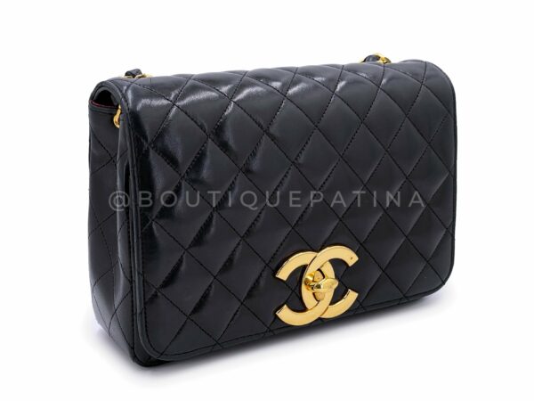 2439.60 Rare Pristine Chanel Vintage Small Full Flap